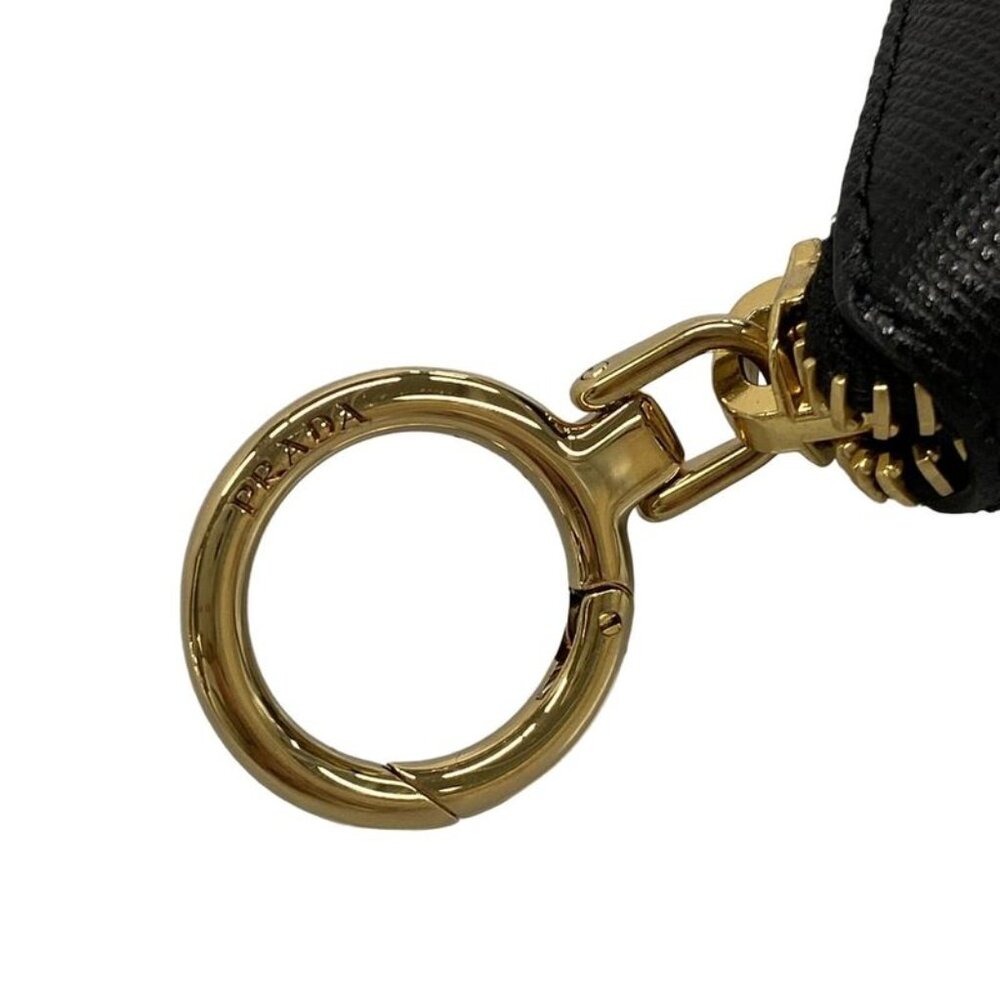 Prada Pouch Light Blue Black Drawstring Foldable … - image 4